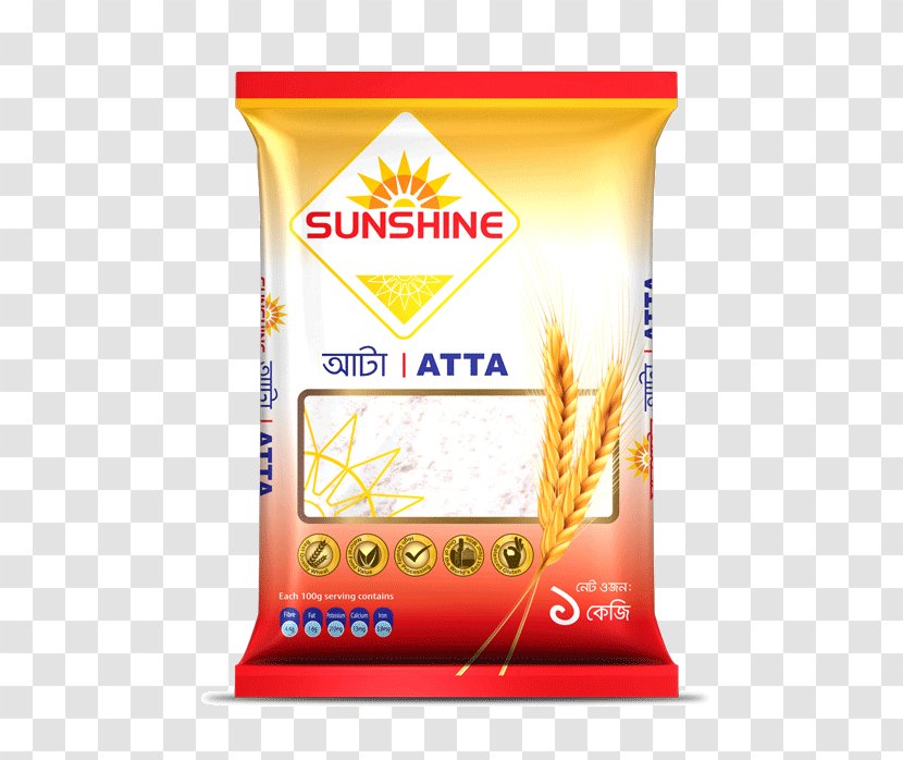 Atta Flour Maida Semolina Product Sunshine - Snack - Circle 3-d Transparent PNG