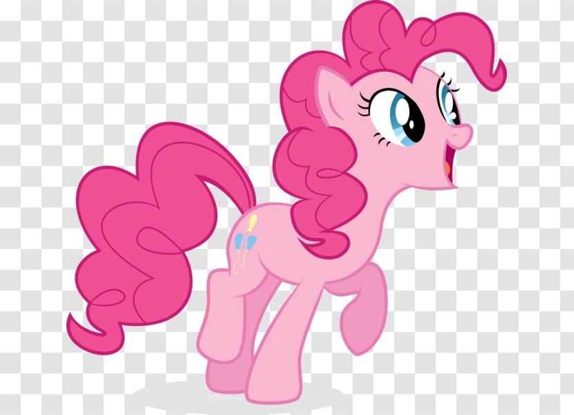 Pony Pinkie Pie Applejack Twilight Sparkle Rainbow Dash - Cartoon - My Little Pinki Transparent PNG