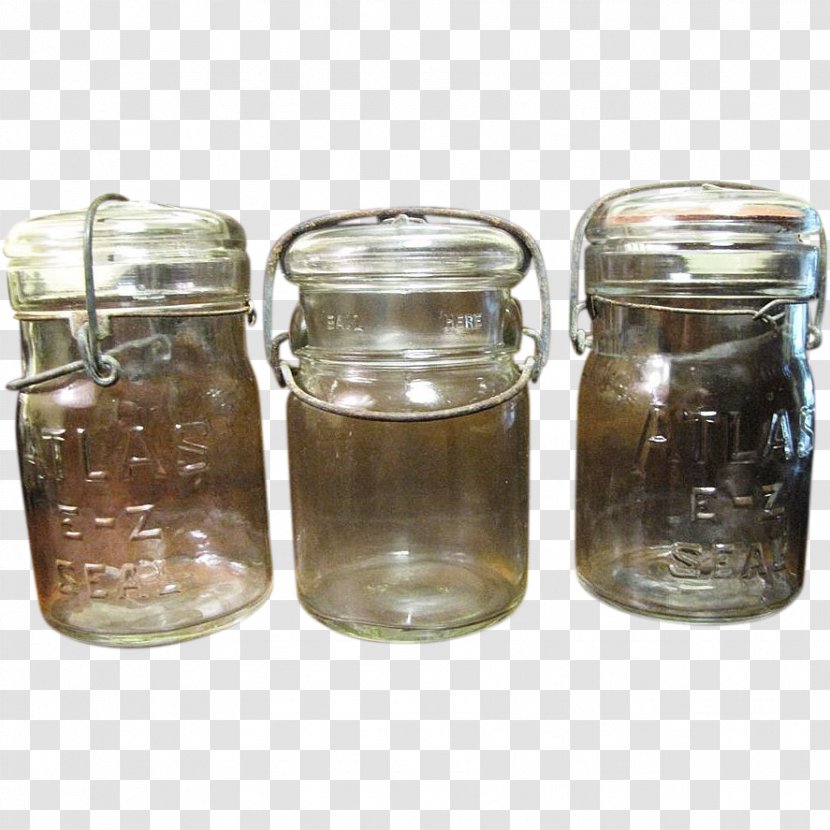 Mason Jar Glass Bottle Transparent PNG