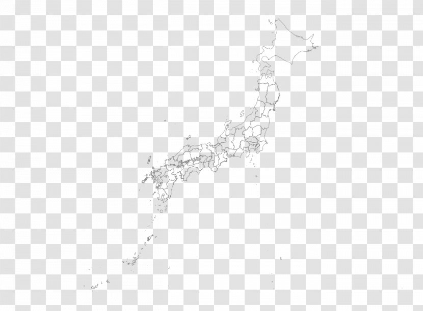 Drawing Blank Map /m/02csf Japanese Maps - Tree Transparent PNG