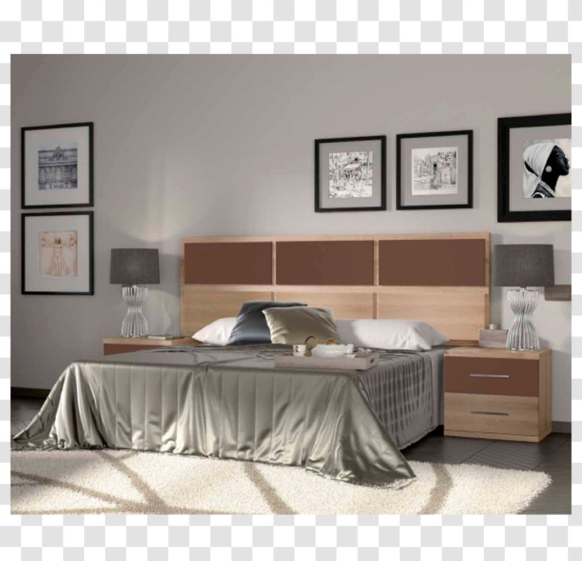 Bed Frame Bedside Tables Bedroom Headboard - Table Transparent PNG