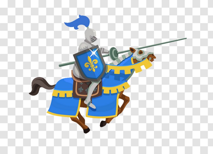 Knight Royalty-free Illustration Jousting Vector Graphics - Chivalry Transparent PNG