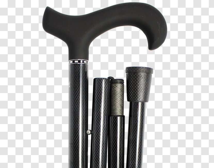 Assistive Cane Carbon Black Bastone Walking Stick - Mistercanne Transparent PNG