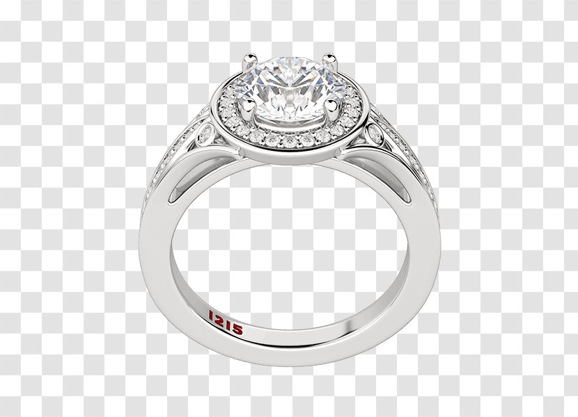 Diamond Cut Wedding Ring Engagement - Platinum Transparent PNG