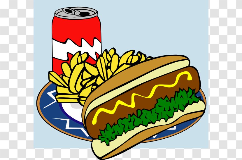 Hamburger Hot Dog French Fries Chicken Nugget Fast Food - Fingers - Luncheon Cliparts Transparent PNG