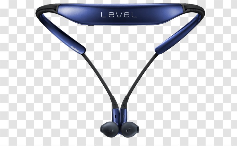 Samsung Level U Galaxy A3 (2015) Headset Headphones Bluetooth - Electric Blue Transparent PNG
