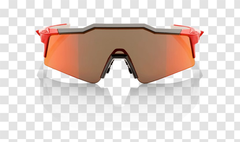 Goggles Sunglasses Red 100% Speedcraft - Fire Show Transparent PNG