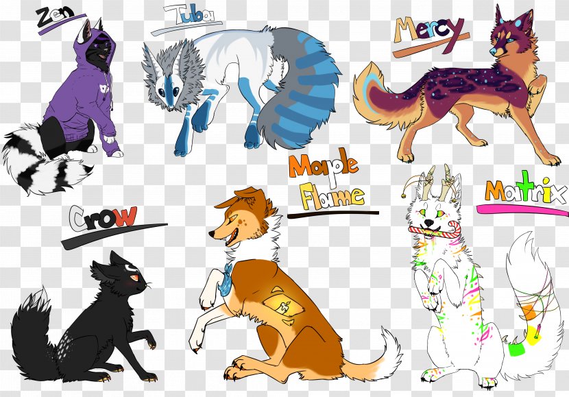 Cat Horse Dog Canidae Illustration - Small To Medium Sized Cats Transparent PNG