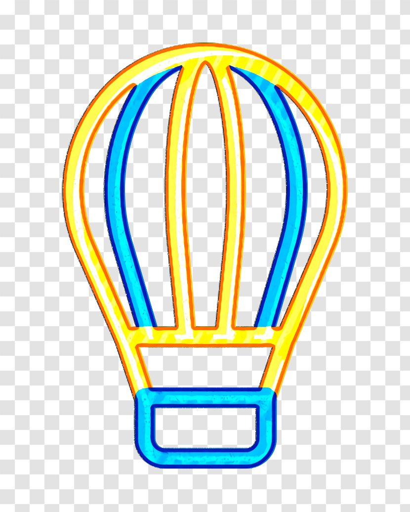 Air Icon Ballon Holiday - Yellow Transparent PNG