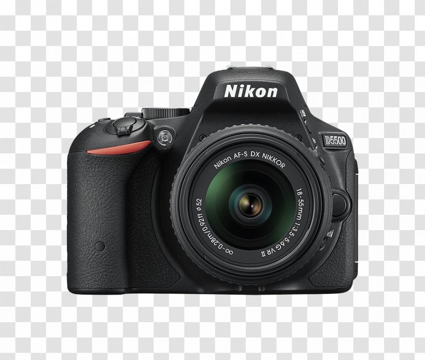 Digital SLR Nikon D500 Camera Lens - Singlelens Reflex Transparent PNG