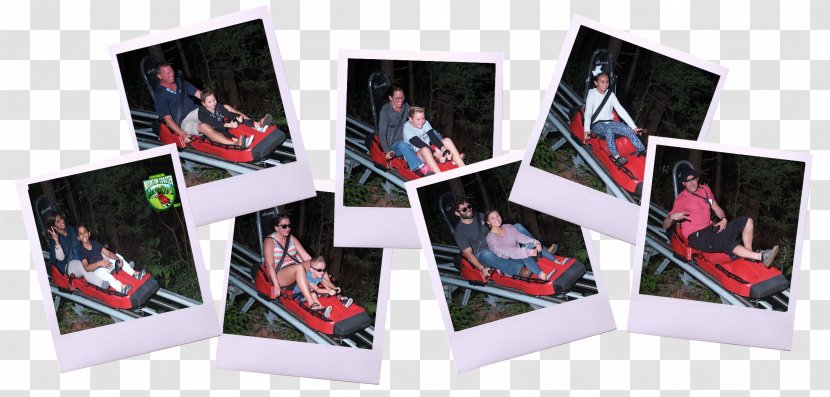 Gatlinburg Mountain Coaster Roller Tourist Attraction - Picture Frames - Polaroid Photo Paper Transparent PNG