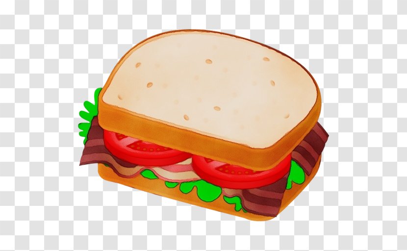 Hamburger Cartoon - Paint - American Cheese Dish Transparent PNG