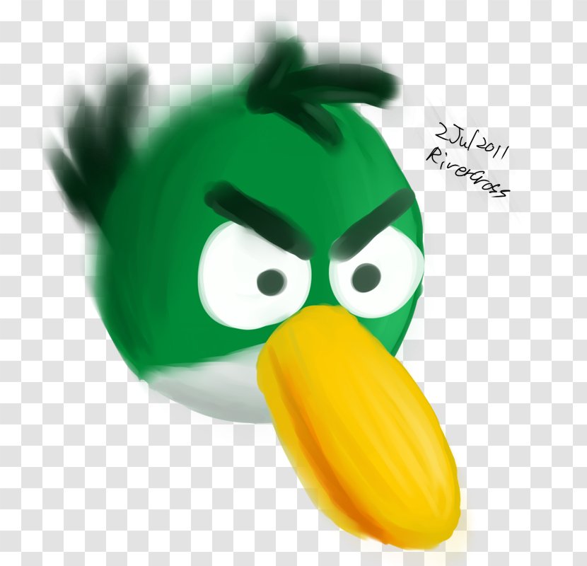 Angry Birds Space 2 Green - Fruit Transparent PNG