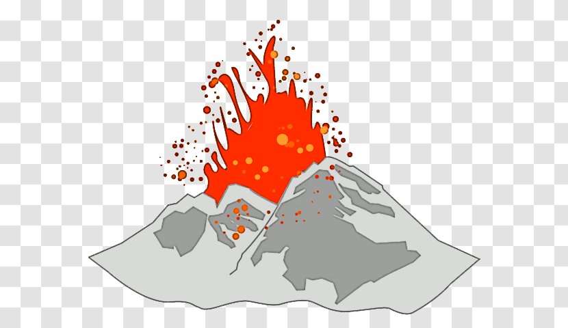 Volcano Mountain Volcanic Glass Clip Art - Fictional Character Transparent PNG