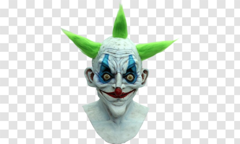 Evil Clown Mask Halloween Costume Transparent PNG