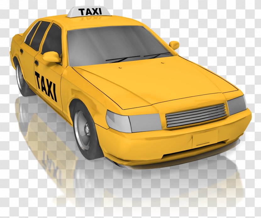 Taxi Car Animation Clip Art - Vehicle Transparent PNG