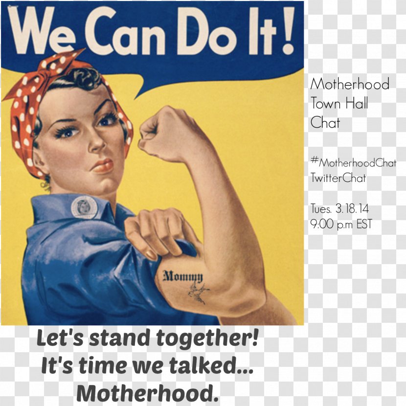 Naomi Parker Fraley We Can Do It! United States Rosie The Riveter Second World War - Media Transparent PNG