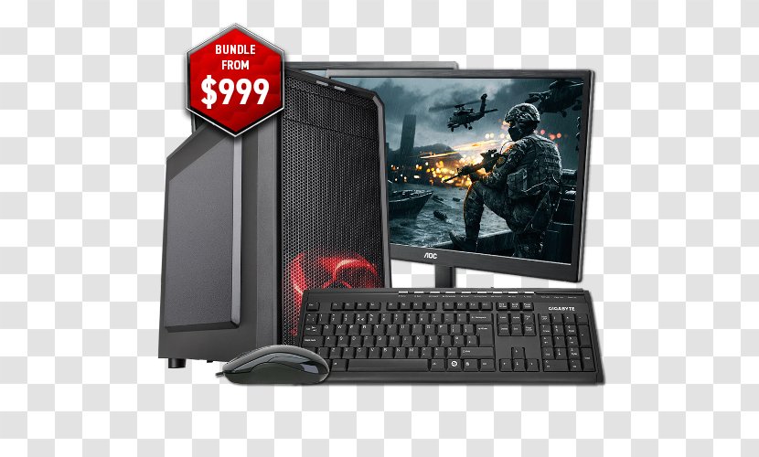 Dell Gaming Computer Laptop Desktop Computers Video Games - Cartoon - Origin Pc Cooling Transparent PNG