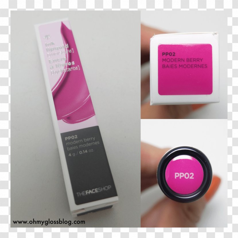 Lipstick The Face Shop Rimmel Oh My Gloss! Lip Gloss - Pink Transparent PNG