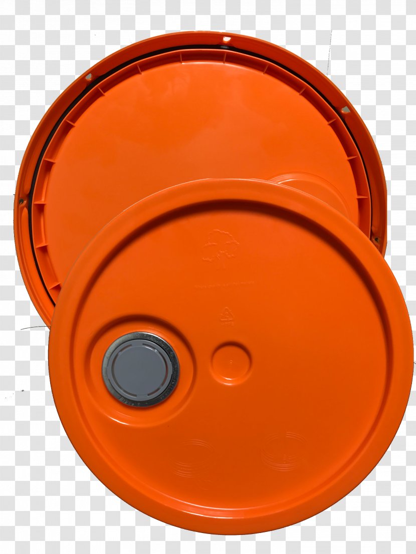 Pail Lid Plastic Seal Gasket - Orange Water Transparent PNG