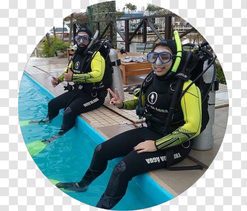 Tribo Da Água Escola De Mergulho Dry Suit Underwater Diving Camboriú Divemaster - Water - Mergulhador Transparent PNG