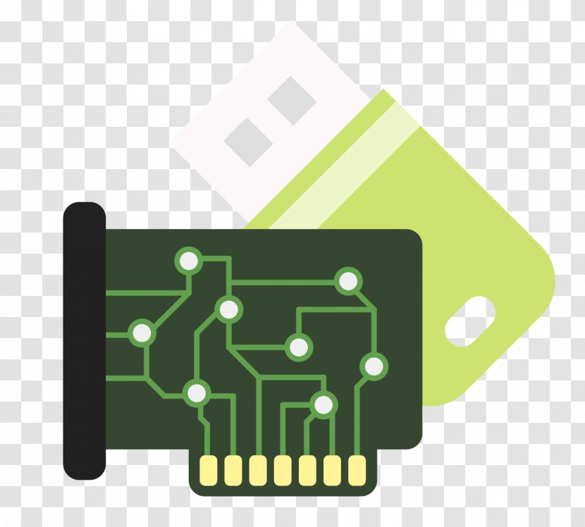 Integrated Circuit Printed Board Electronic Electronics - Flash Memory - Vector Chip U Disk Material Transparent PNG