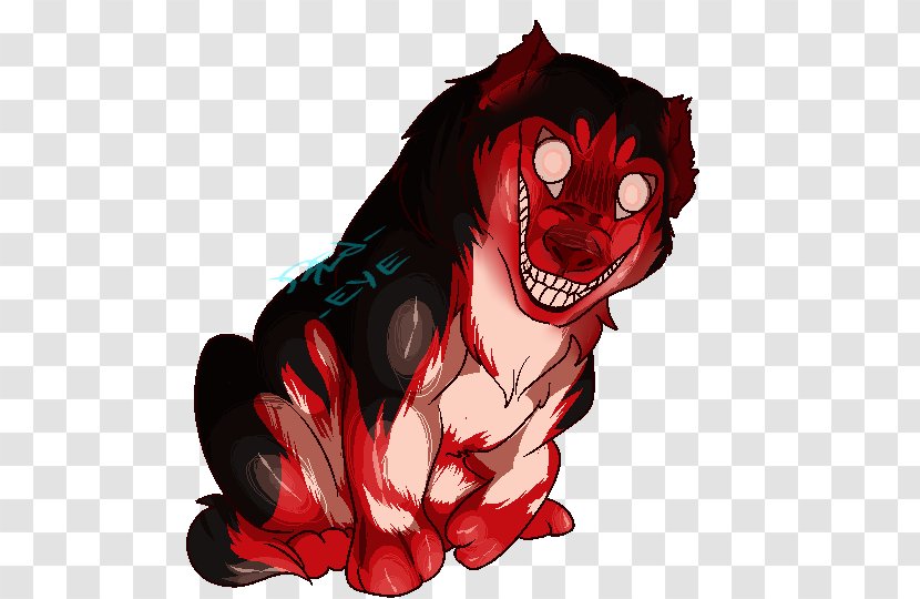 Smile Dog Slenderman Creepypasta Art - Cartoon Transparent PNG