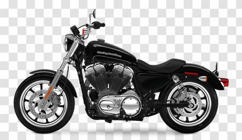 Harley-Davidson Sportster Cruiser Motorcycle Bobber - Wheel Transparent PNG