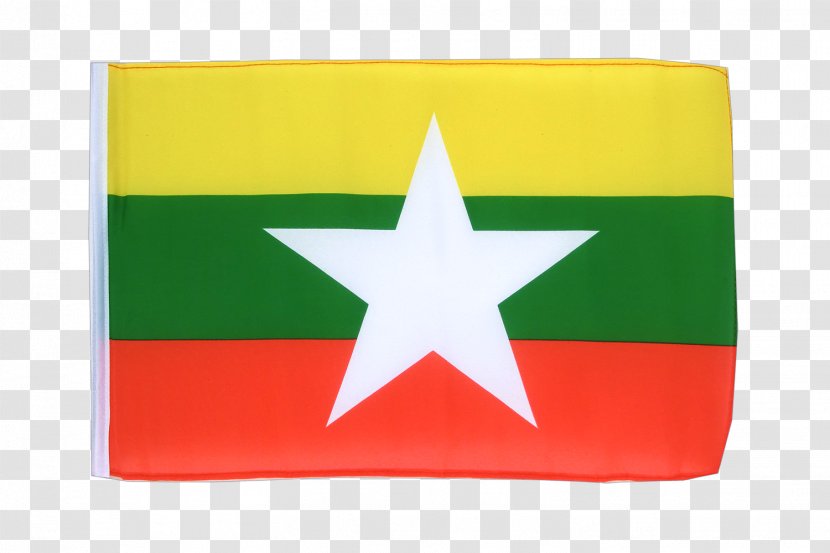 Burma Flag Of Myanmar National Flags The World - Bunting Transparent PNG