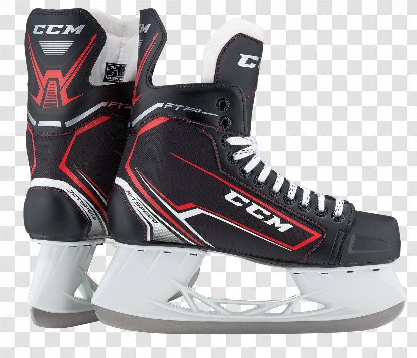CCM Hockey Ice Equipment Skates Sport - Carmine Transparent PNG