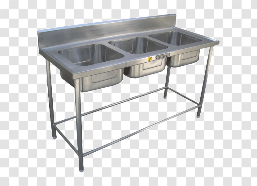 Sink Manufacturing Product Table Stainless Steel - Bathroom - Cook Cart Transparent PNG