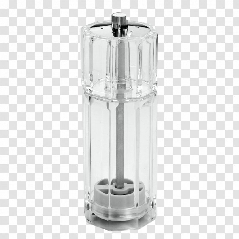 Salt And Pepper Shakers Burr Mill Black Glass - Corrosive Transparent PNG