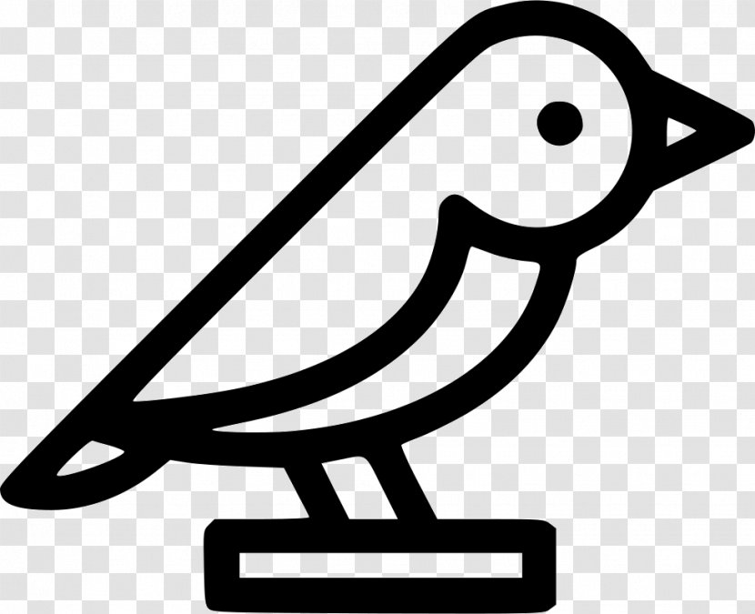 Clip Art Beak Line Black - Artwork - Peace Bird Icon Transparent PNG