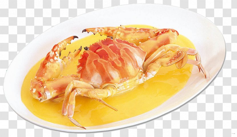Chinese Mitten Crab Dish Nxfcu2019erhong Seafood - Cuisine Transparent PNG