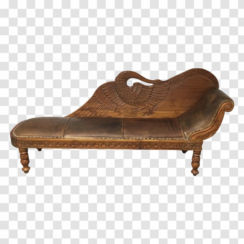 Chaise Longue Garden Furniture Couch - Table - Wood Carving Transparent PNG