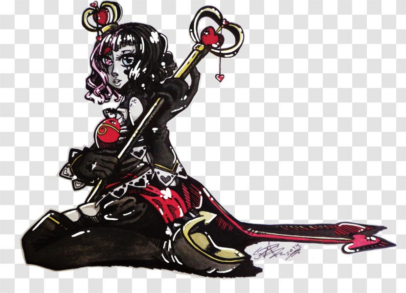 Queen Of Hearts Fan Art Character - Painting Transparent PNG