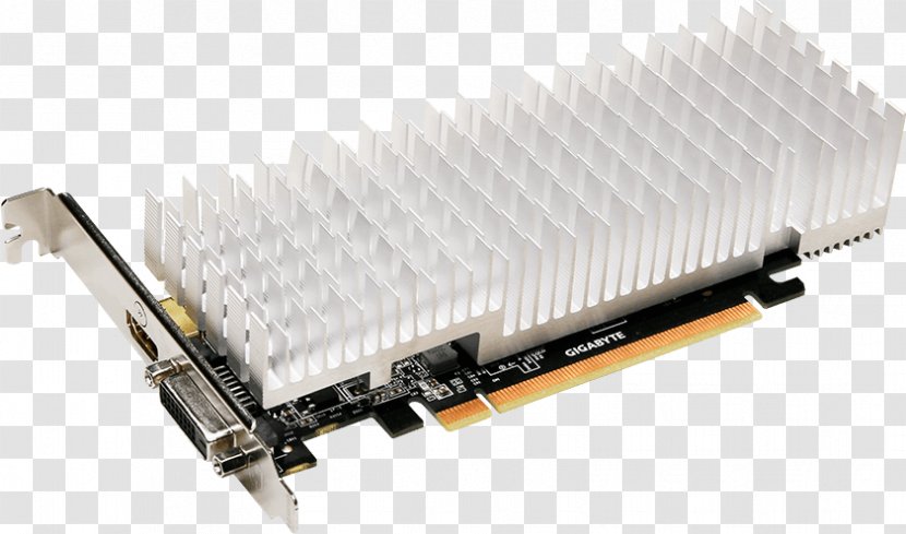 Graphics Cards & Video Adapters NVIDIA GeForce GT 1030 GDDR5 SDRAM Gigabyte Technology - Nvidia Geforce Gt - Low Profile Transparent PNG