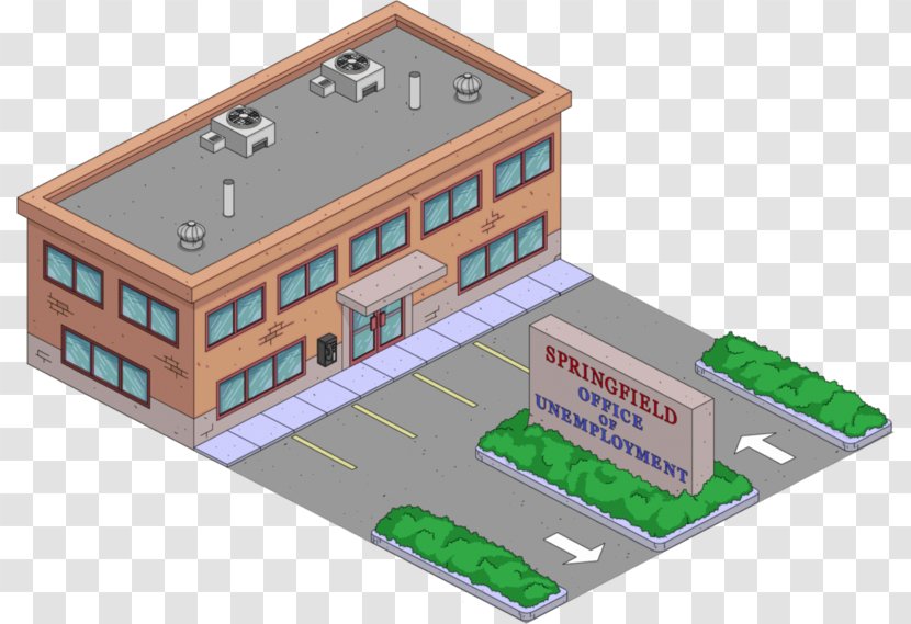 The Simpsons: Tapped Out Building Homer Simpson Unemployment Kang And Kodos - Marge - Escalator Transparent PNG