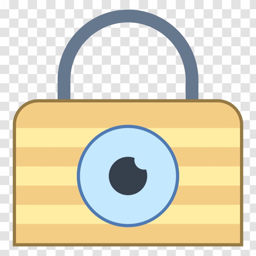 Privacy Icons8 Sketch - Padlock - Yellow Transparent PNG