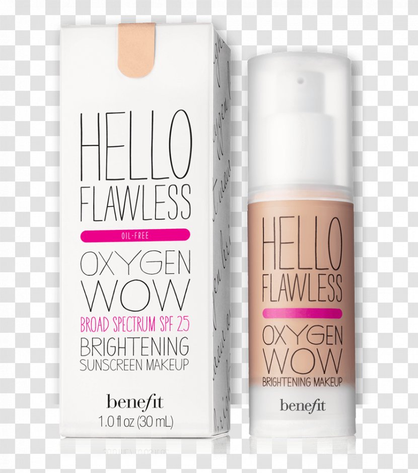 Foundation Benefit Hello Flawless Oxygen Wow! Cosmetics Flawless! - Rouge Transparent PNG