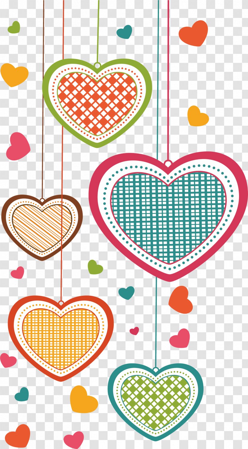 Greeting Card Falling In Love Cartoon - Vector Transparent PNG