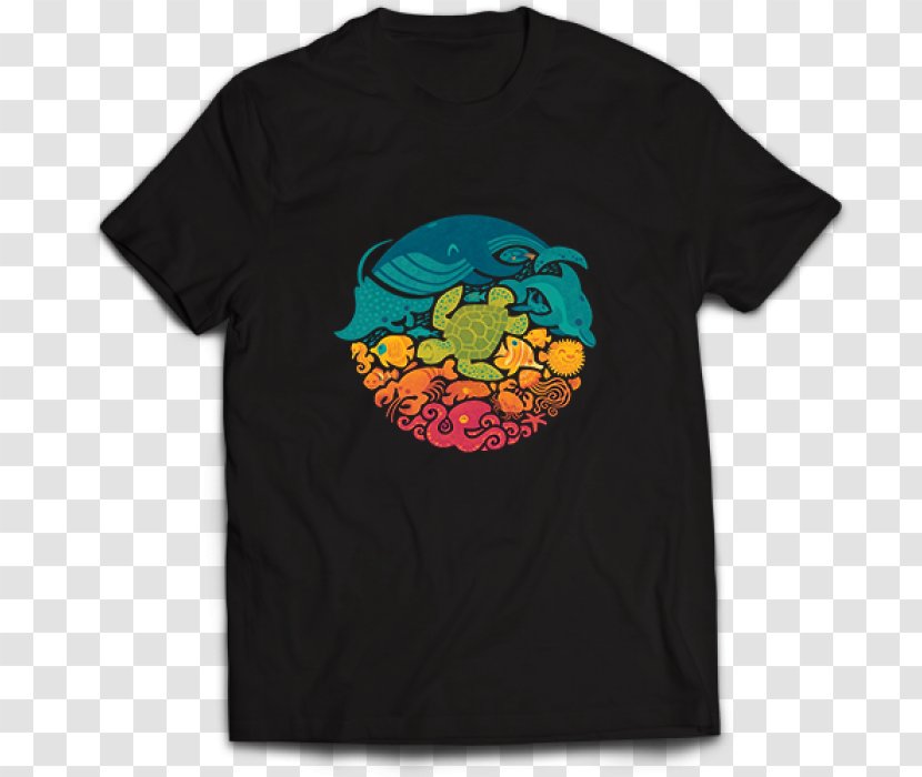 T-shirt Active Shirt Sleeve Threadless Studio Limón - Yolo - Sea World Transparent PNG