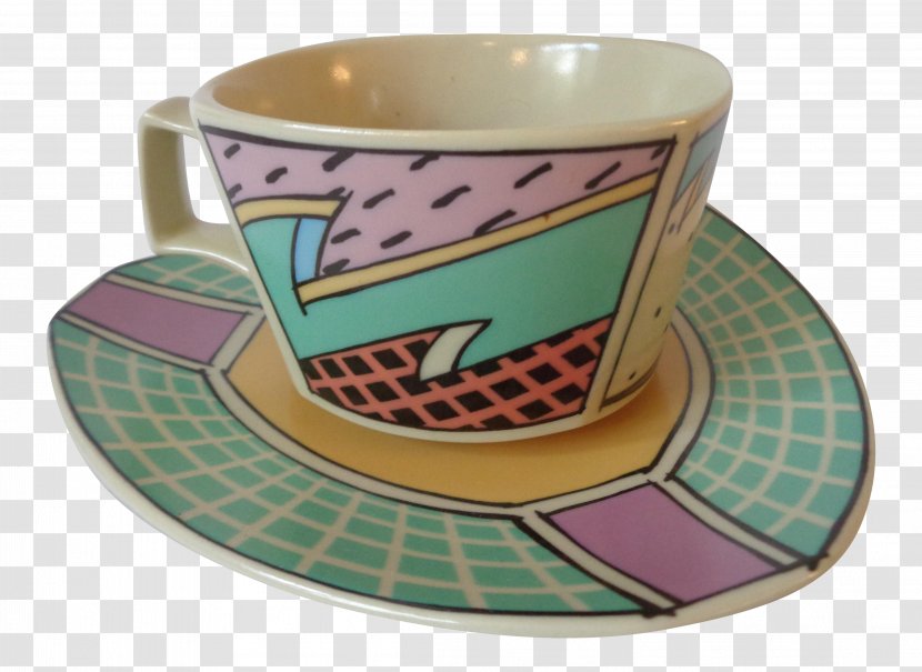 Coffee Cup Teacup Saucer Mug M - Sales - Pop Art Transparent PNG