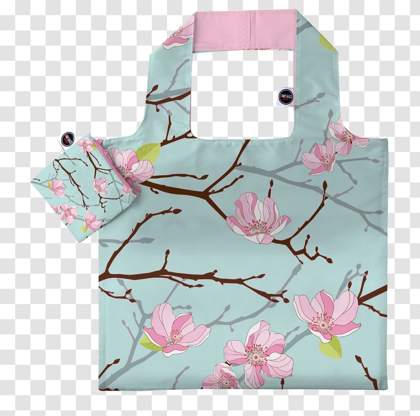 Cherry Blossom Handbag Shopping - Pocket Transparent PNG