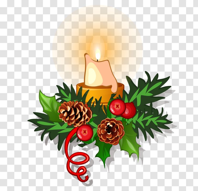 Candle Christmas Combustion - Candlestick - Burning Candles Transparent PNG