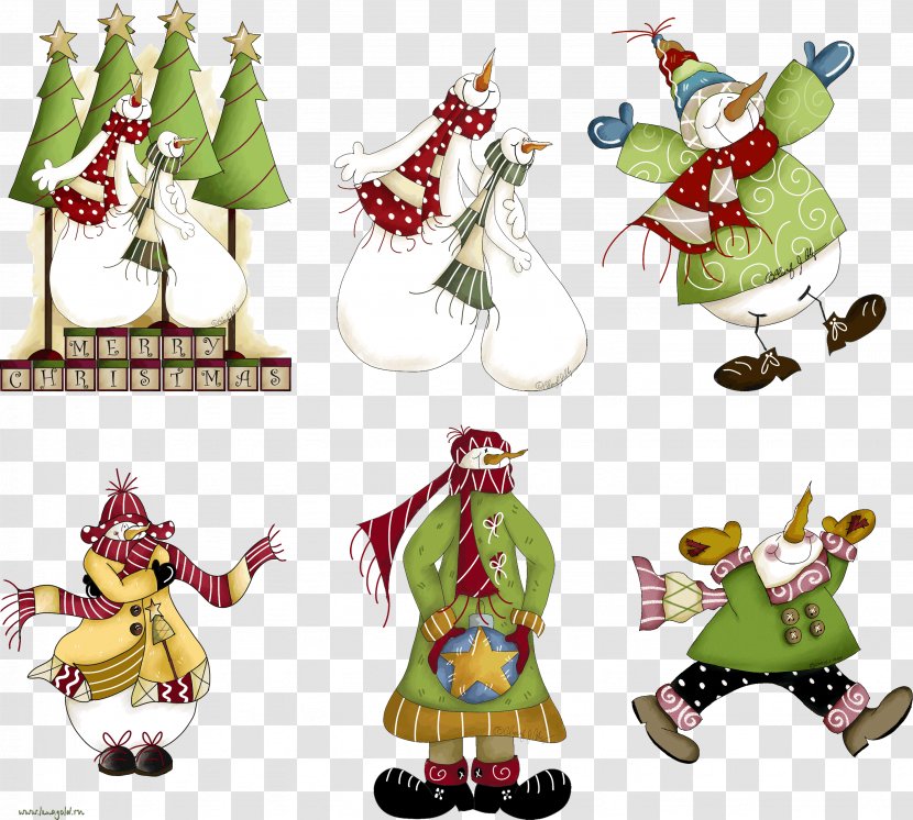 Christmas Ded Moroz Snowman Clip Art Transparent PNG