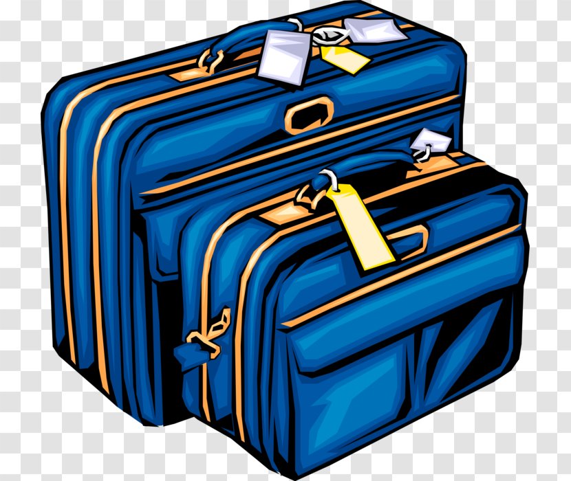 Clip Art Baggage Suitcase Travel Openclipart - Checkin Transparent PNG