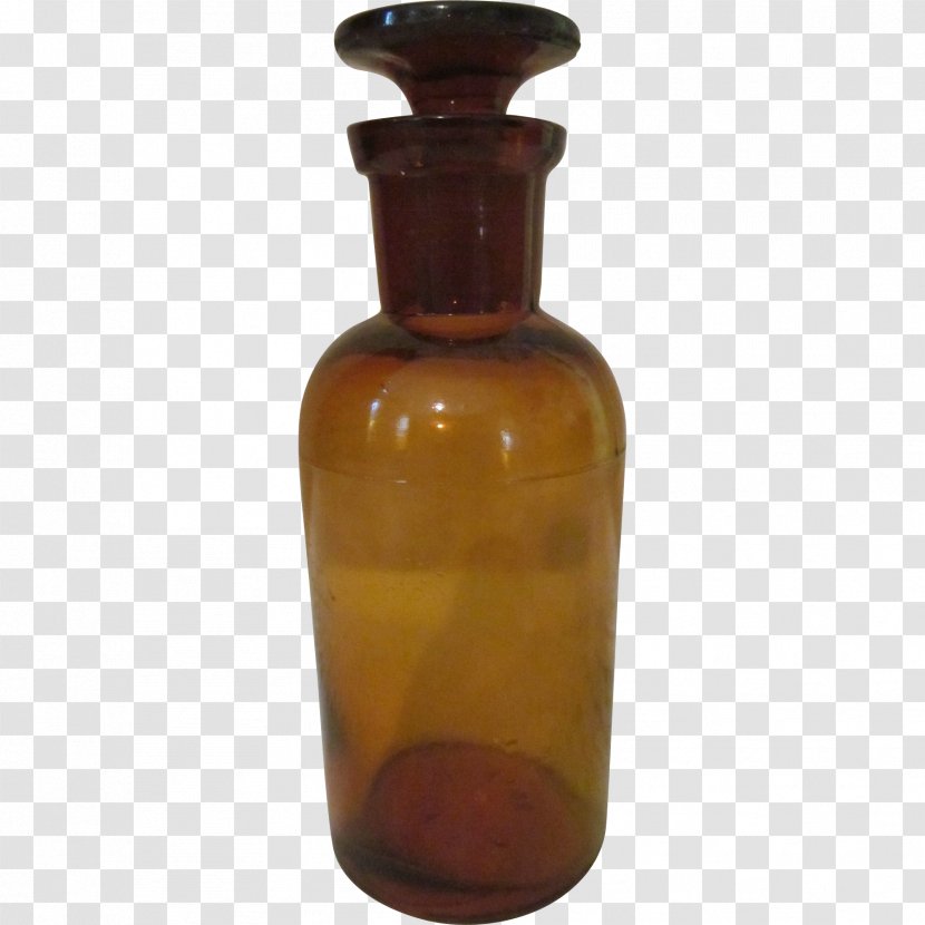 Glass Bottle Vase Caramel Color - Pharmacie Transparent PNG