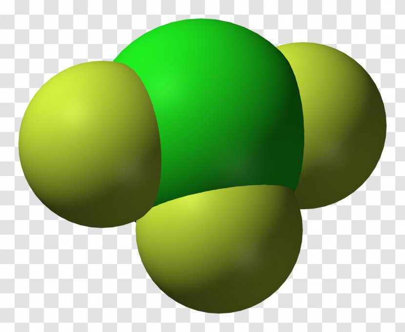 Chlorine Trifluoride T-shaped Molecular Geometry Chemistry Interhalogen - AGUA Transparent PNG