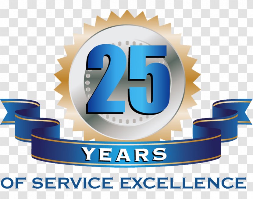 Mover Small Business Company Corporation - Industry - 25 Anniversary Badge Transparent PNG